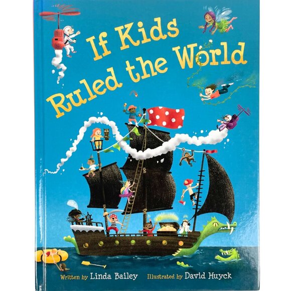 🍋 4/$20 If Kids Ruled the World | Kids Books Childrens Books - Picture 1 of 5